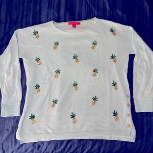 Lilly Pulitzer Pineapple Sweater